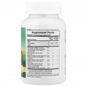 NaturesPlus, Source of Life, Animal Parade, Tummy Zyme з активними ферментами, цільними продуктами та пробіотиками, натуральний смак тропічних фруктів, 90 таблеток в формі тварин